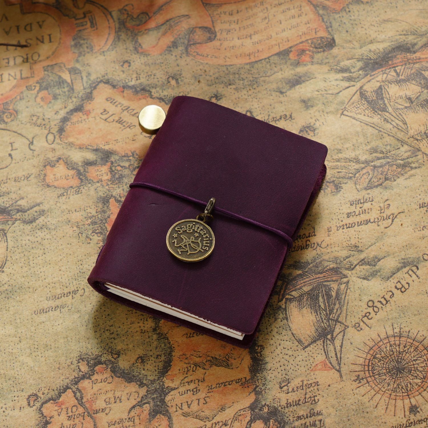 Wholesale Mini cute portable account book handmade leather notebook